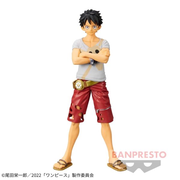 ONE PIECE FILM RED MONKEY D.LUFFY THE GRANDLINE MEN vol.6 Figure