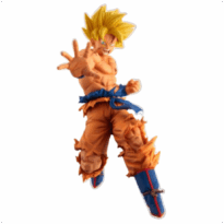 DRAGON BALL Super Son Goku Drawn By Toyotaro!! Father-Son Kamehameha Figure