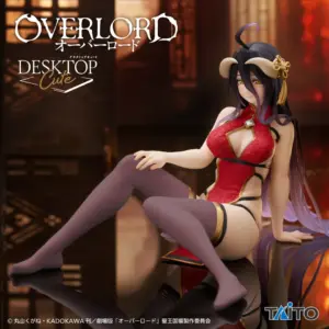 OVERLORD Desktop Cute Figure ALBEDO China Dress Renewal