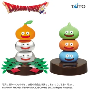 Dragon Quest Am Swaying Solar Figure METAL KAGAMI MOCHI & SLIME TOWER