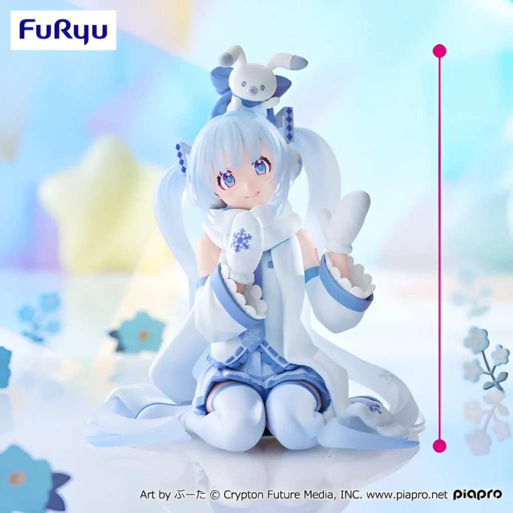 Hatsune Miku Series Noodle Stopper Figure SNOW MIKU Sky Town 10th Ver.