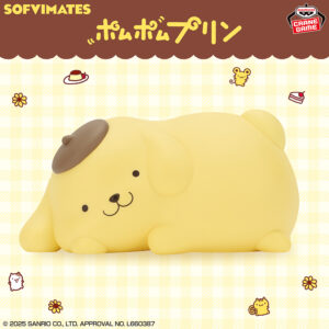 Sanrio Characters Sofvimates Figure POMPOMPURIN Relax Ver.
